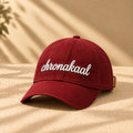 Burgundy Red Chronakaal Cap