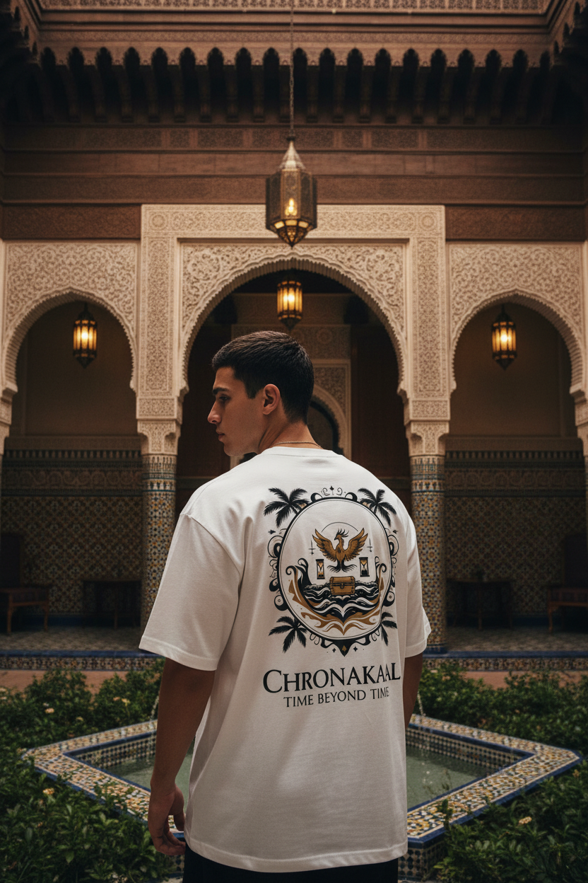 Chronakaal Bold Back Print Riad