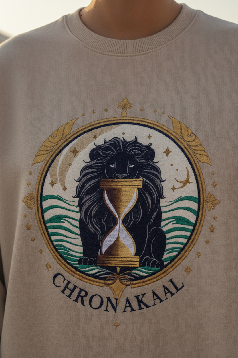 Chronakaal Embroidery Sweatshirt
