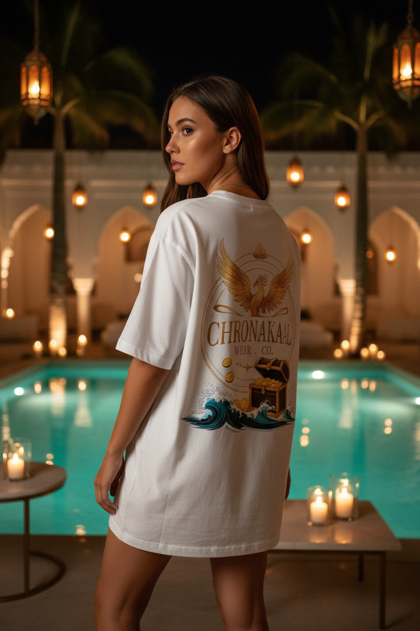 Chronakaal Female Oversized Beach Club