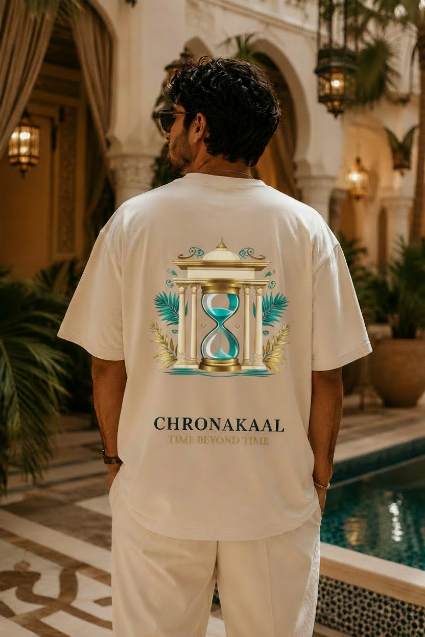 Chronakaal Temple Print — No Teal Circle