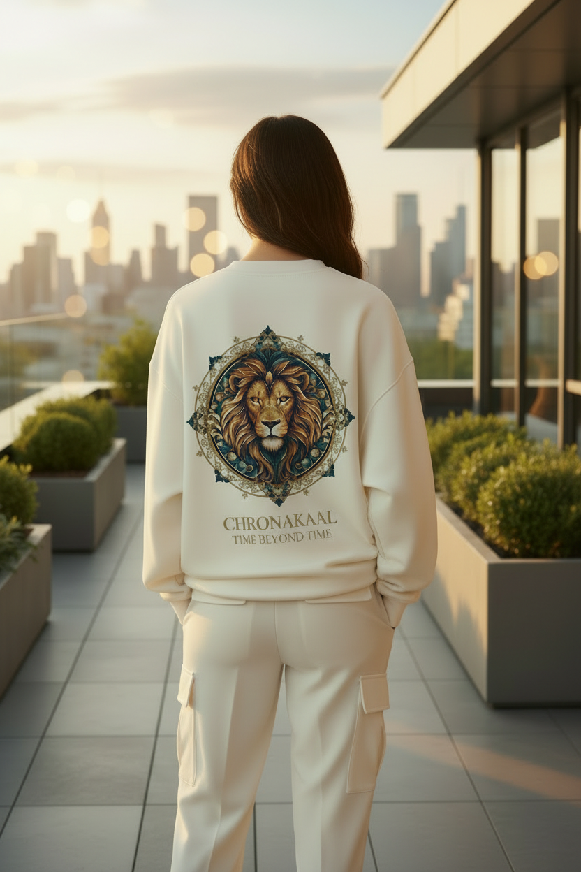 Chronakaal Women's — White Cargo Trousers