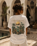 White Awakening Signature Hourglass Oversized T